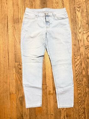 Old Navy Light Blue Super Skinny High-Rise Skinny Jeans